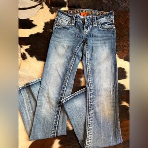 Rock Revival Melora Women’s Light Wash Straight Leg Jeans